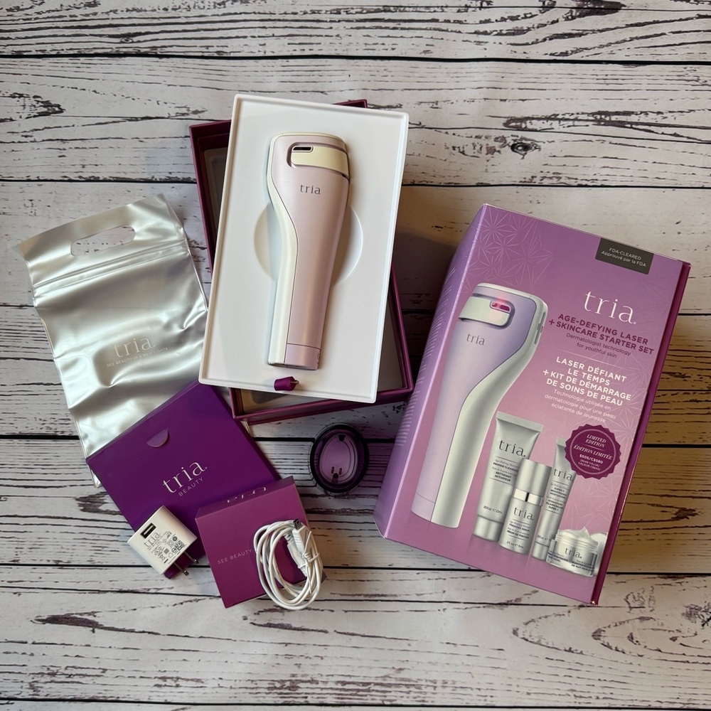 EUC Tria Age-Defying Laser,  Packaging & Accessories - No Skincare Starter Set